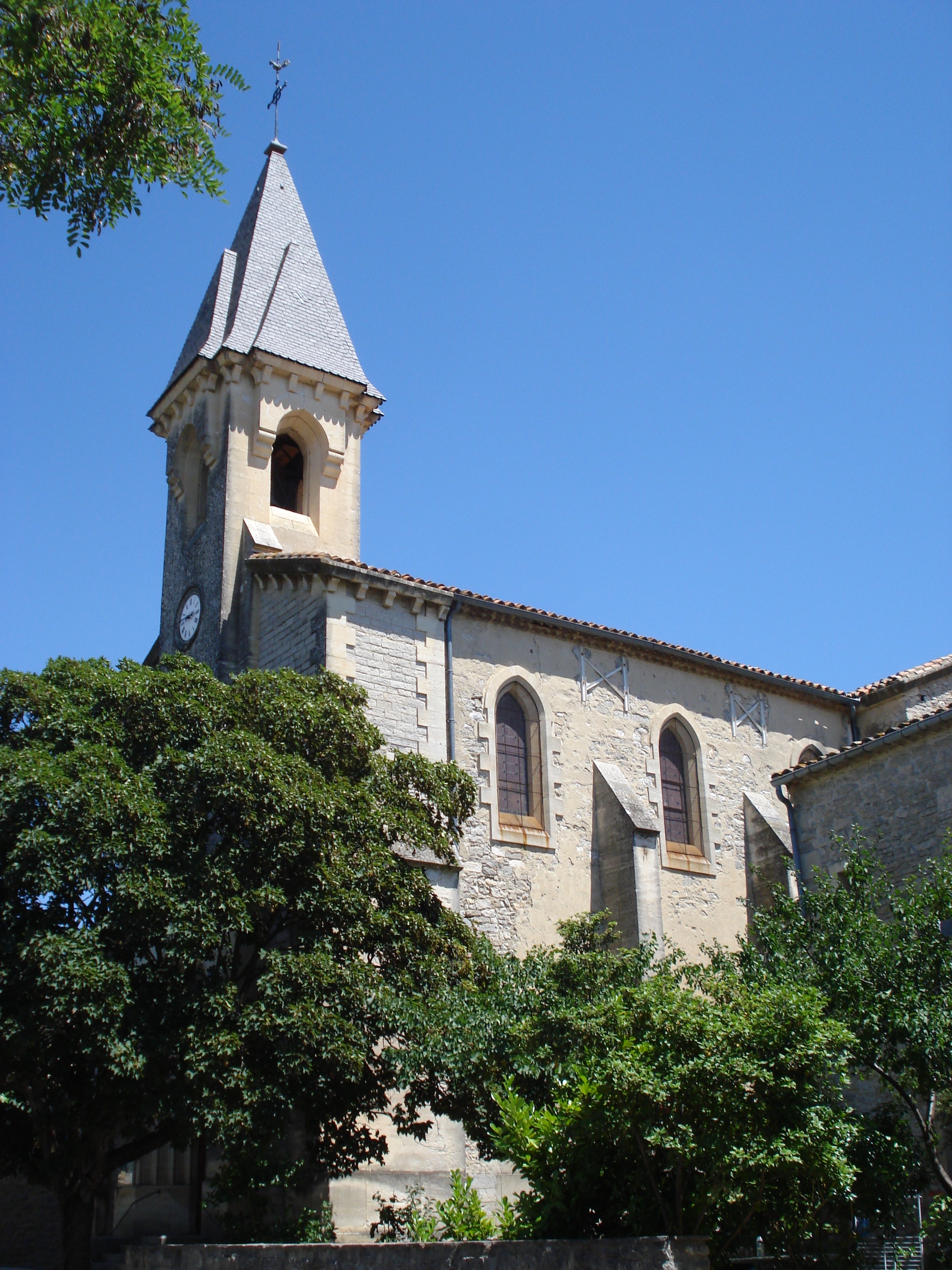 Saint-Bauzille-de-Montmel, l'église