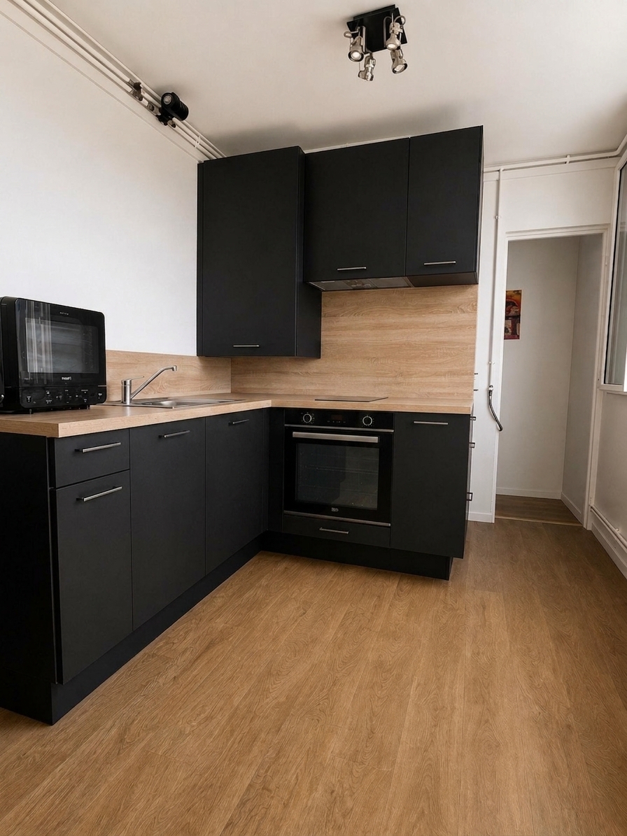 Chantilly – Bright 4-room apartment, 67 m², 8 min walk from the train station