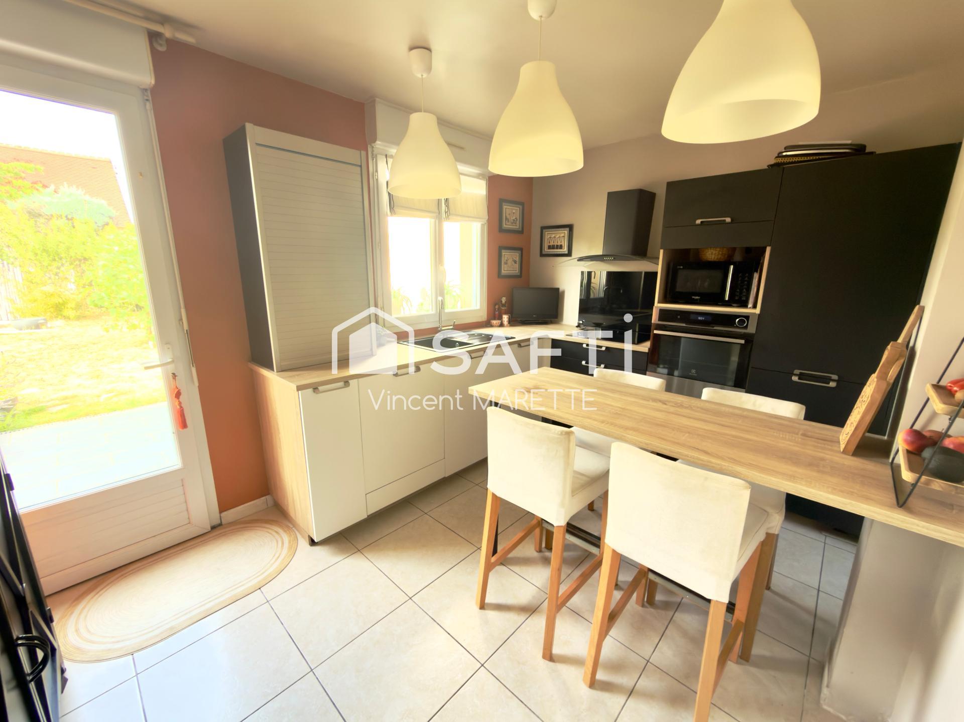 Lamorlaye – Pavillon familial 135 m² | Jardin 700 m² | Impasse