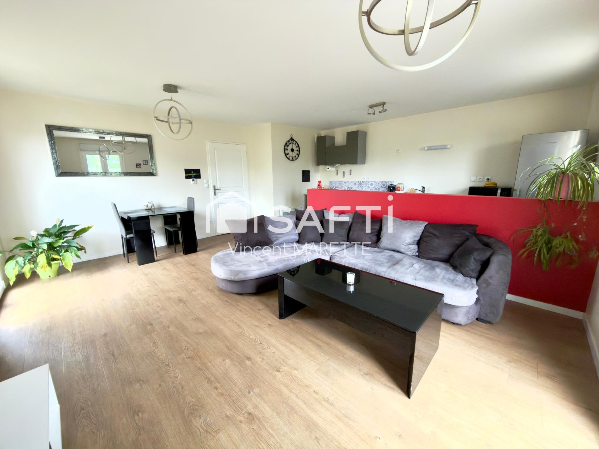 Rez-de-jardin 69 m² avec terrasse & jardin privatif 137 m²
