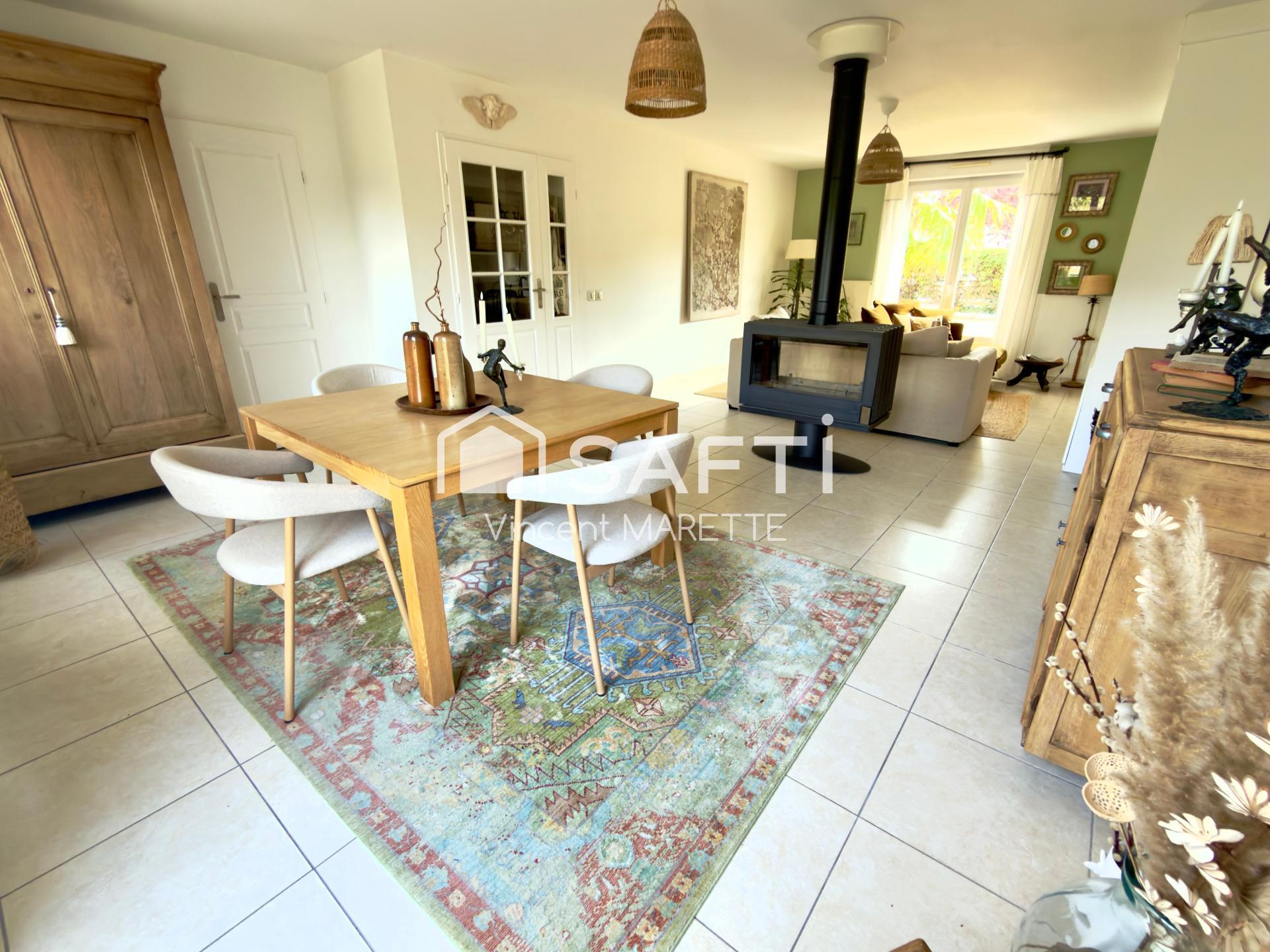 Lamorlaye – Pavillon familial 135 m² | Jardin 700 m² | Impasse