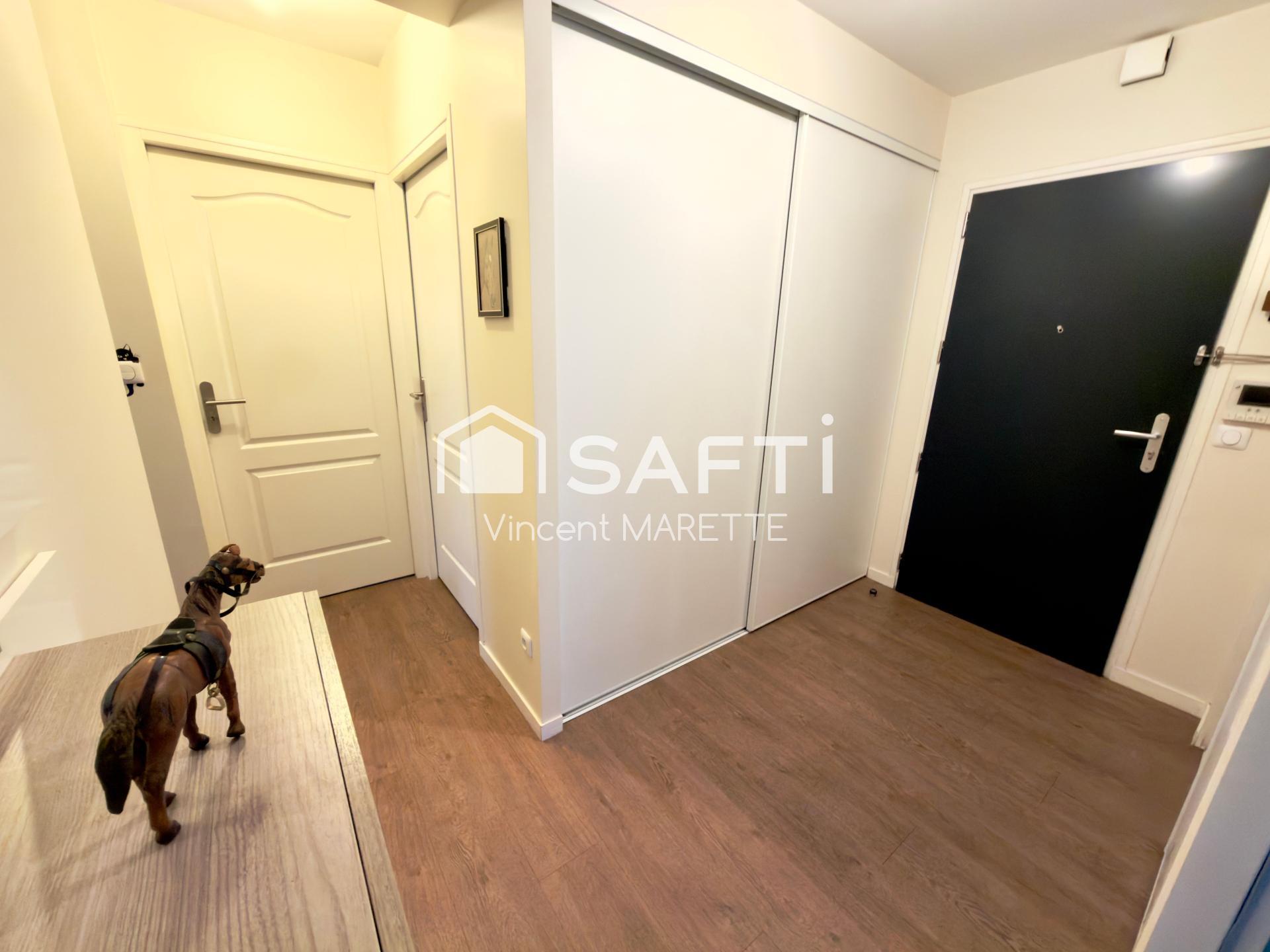 Rez-de-jardin 69 m² avec terrasse & jardin privatif 137 m²