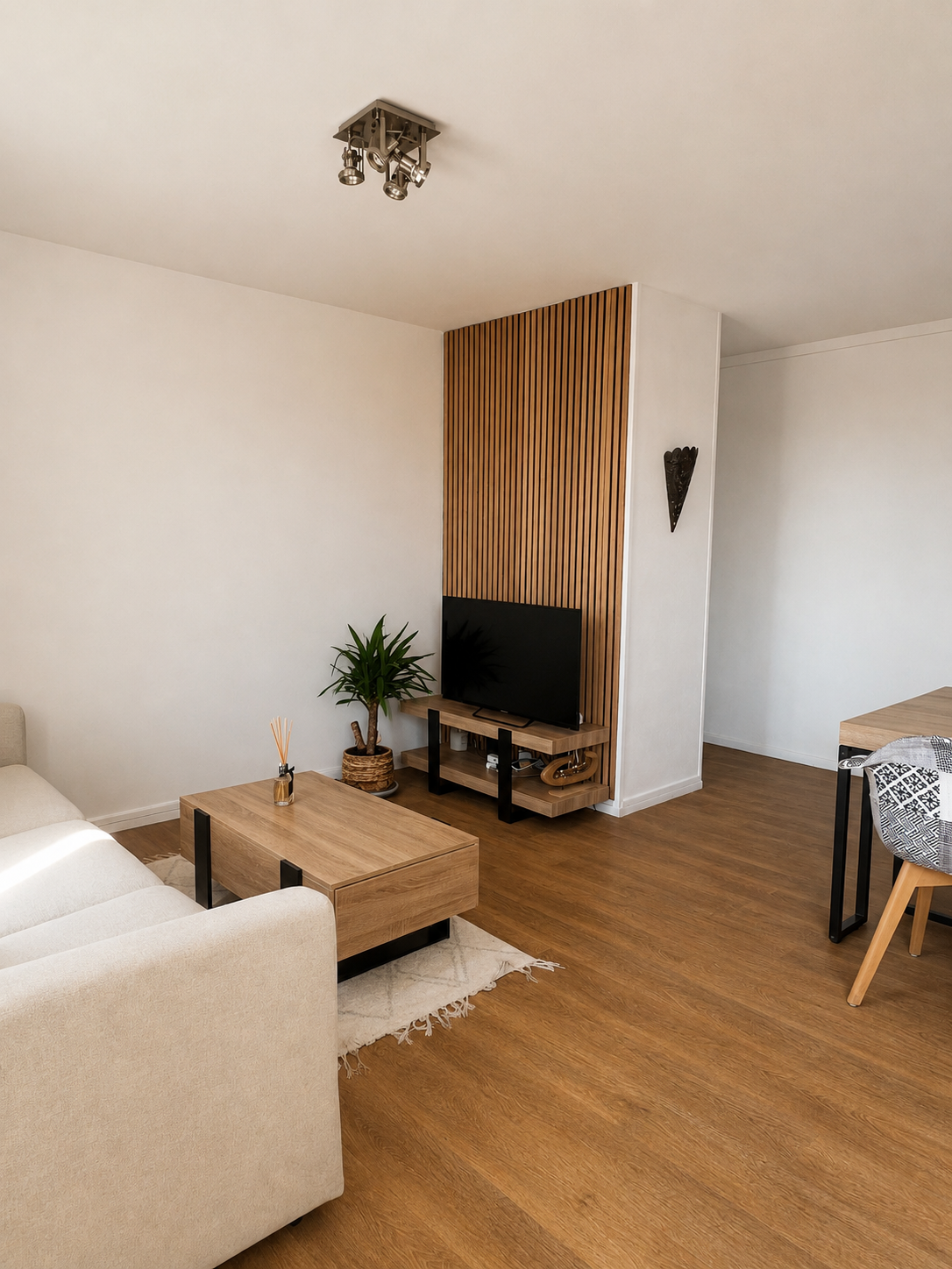 Chantilly – Bright 4-room apartment, 67 m², 8 min walk from the train station